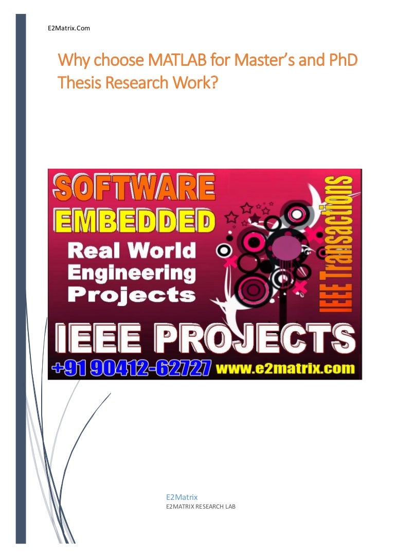 Phd thesis on embedded systems